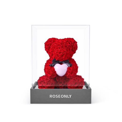 【爱礼告白】ROSEONLY诺誓 高级定制永生玫瑰系列玫瑰心意熊玫瑰心意兔送女友礼物 商品图7