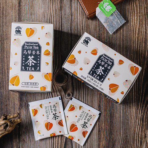 品象袋泡茶苦荞普洱生茶香气醇正汤清爽明亮滋味甜润顺滑可口耐泡 商品图1