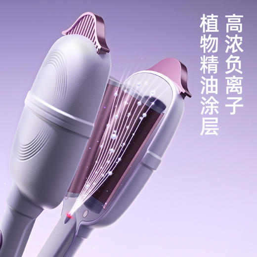 [屁侠推荐] 康佳蛋卷卷发棒 陶瓷釉精油面板 32MM卷发器电动羊毛卷 10分钟出门做出蓬松水波纹蛋蛋卷 商品图2