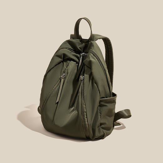 Safiya/索菲娅2024新款时尚轻便旅行背包高中生书包女大容量双肩包 SF9158048Y 商品图5