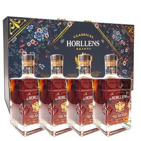 [洋酒]豪狮金花X0白兰地700ml*4瓶礼盒