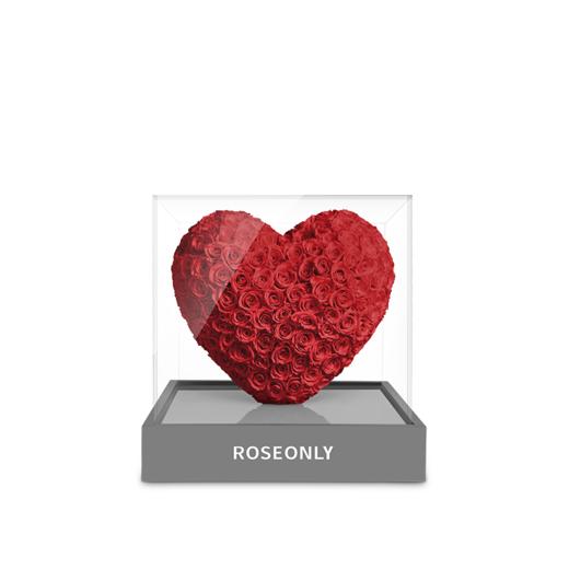 【告白神器】【怦然心动】ROSEONLY诺誓 高端定制礼品 永生玫瑰 怦然心动心形礼盒 送爱人专属礼物 商品图1