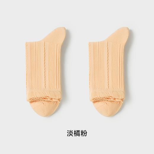 都市丽人简约系列中筒袜高含棉袜子中厚LC4DA7 商品图9