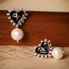 Manreya玛芮雅“暗黑甜心”淡水珍珠耳环 商品缩略图1