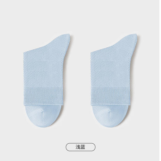 都市丽人都市锋尚简约系列中筒袜高含棉袜子中厚FC4DB4 商品图3