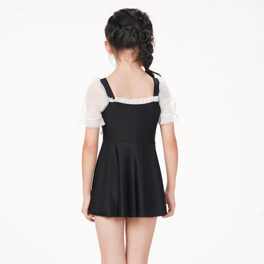 都市丽人眯雅佳一体式泳衣女童半光涤泳布泳衣连体泳衣女童连体泳衣JS49A2 商品图3