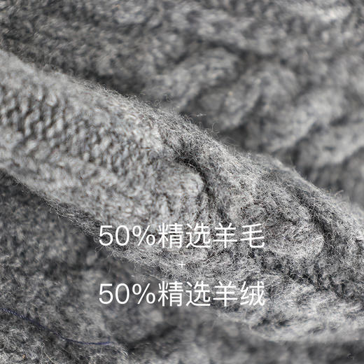 CORGI 进口条纹帽 50%羊毛 50%羊绒 商品图1