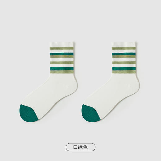 都市丽人时尚系列中筒袜精梳棉袜子中厚LC4DB2 商品图3