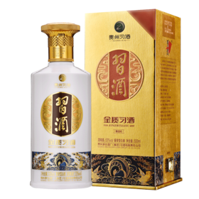 习酒 第四代金质酱香型白酒53度500ml单瓶装