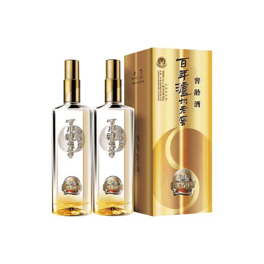 【酒厂直营】38度百年泸州老窖窖龄酒60年 500ml*2  泸州老窖官方旗舰店 商品图0