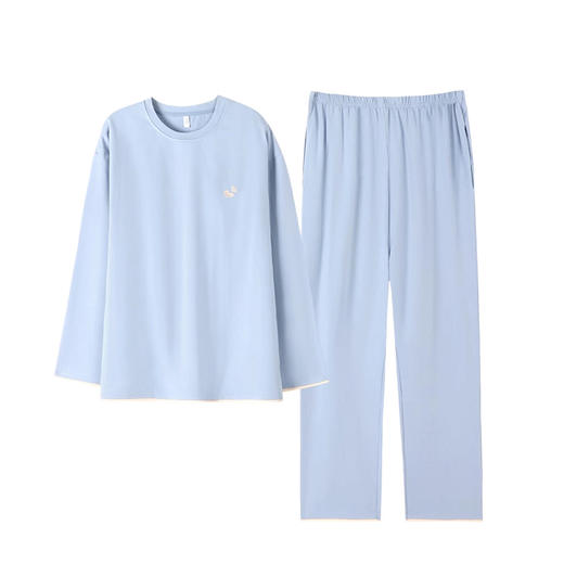 裁缝学苑AX165自带胸垫一体睡衣纸样女装长袖家居服套装上衣裤子样板 商品图5