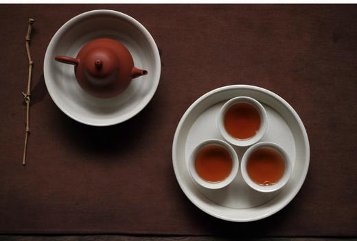 天野湖盘 草木灰釉壶承 单个 商品图2