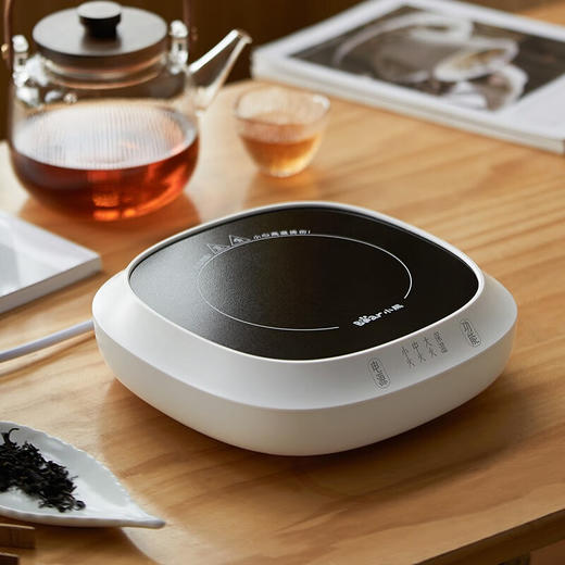 小熊（Bear）电茶炉电陶炉小型围炉煮茶器养生黑白茶多段火力不挑器具加热杯垫100℃可烧水电热底座热牛奶神器 一炉子多用途ZCQ-P12H5（无茶壶） 商品图0