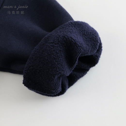 马克珍妮男童外星人涂鸦polo领卫衣 儿童纯棉上衣春装新款240672 商品图4