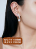 【天猫同款】悦甄18k金澳白珍珠钻石耳夹 凤翎 商品缩略图3