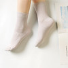 都市丽人简约系列中筒袜高含棉袜子中厚LC4DA8 商品缩略图0