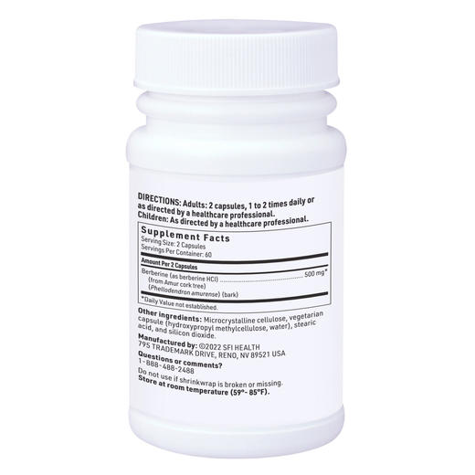 【香港直邮】海淘 klaire labs 克莱尔 Berberine 小檗碱 120粒 27/02 商品图1