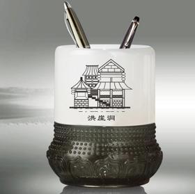 印象重庆（笔筒）