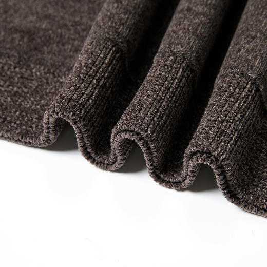 27DKLW0077【仿貂绒】罗蒙加厚加绒毛衣男横条撞色毛衣男毛衫加绒针织衫男士毛衣 商品图9