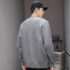 【撞色设计】罗蒙秋冬男士经典针织开衫男时尚百搭针织外套男舒适男针织衫 商品缩略图2