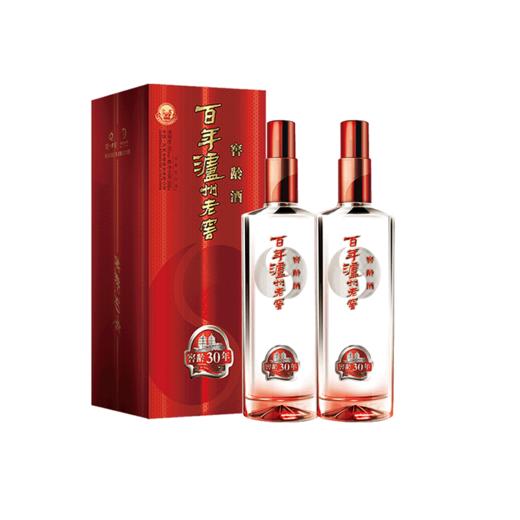 【扫码有好礼】38度百年泸州老窖窖龄酒30年500ml *2   泸州老窖官方旗舰店 商品图1