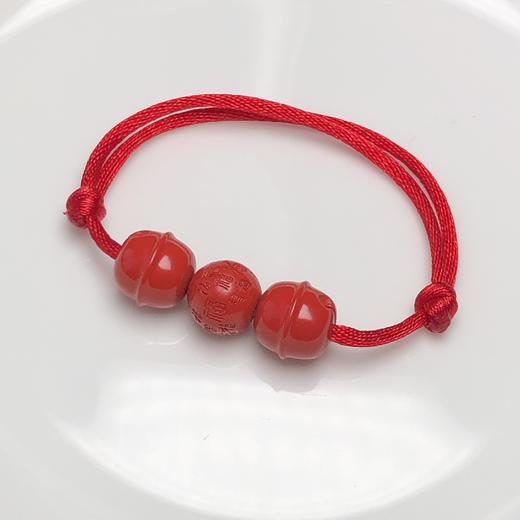 红砂福字铃铛儿童款手链 饰品美物 商品图2