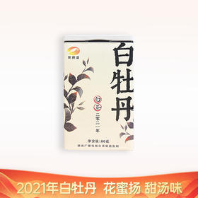 2021年白牡丹  九龙大白茶 80g/罐