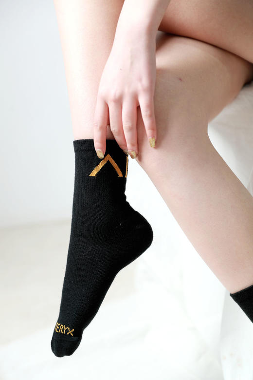 真的好穿！！200大洋一双の户外美利奴羊毛袜黑金山系袜子A011966 商品图0