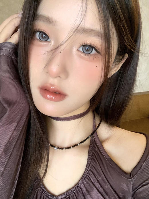 【大直径】Doragina-落泪月光-14.5mm【年抛 0-1000度 无525/575】 商品图9