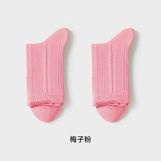 都市丽人简约系列中筒袜高含棉袜子中厚LC4DA7 商品图4