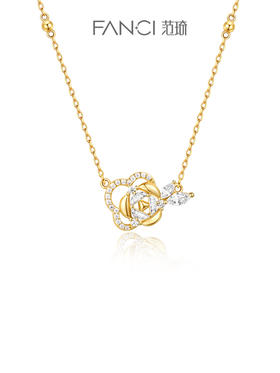 【玫瑰之语项链】Fanci范琦银饰 玫瑰系列 轻奢小众设计时尚锁骨链 下单即赠精美礼盒+顺丰空运+运费险