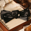 Manreya玛芮雅小香风黑色缎带发夹 商品缩略图1
