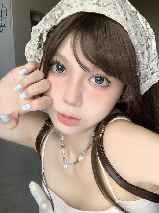 beeruscon 美瞳半年抛 蓝莓哈尼 直径14.5mm着色13.9mm 商品图2