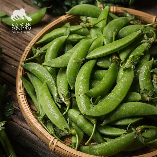 生态甜豌豆（豆荚豆米一起吃） | 绿家自产 * Eco-snow pea | Self-production 商品图0