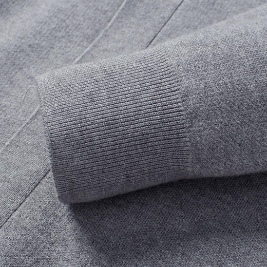 【撞色设计】罗蒙秋冬男士经典针织开衫男时尚百搭针织外套男舒适男针织衫 商品图4