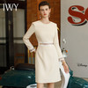 IWY/小香风米色西装裙女新款职业连衣裙气质通勤工装裙Q1047 商品缩略图6