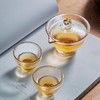 手工磨砂甩制玻璃树纹功夫茶具套装 商品缩略图1