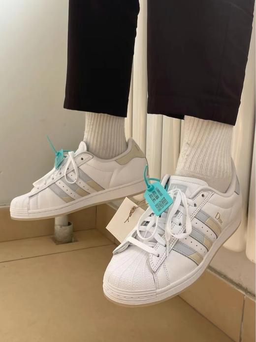 Adidas  Superstar 三叶草贝壳头经典百搭男女板鞋 商品图2