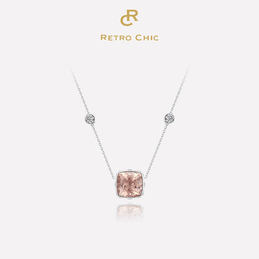 Sugar Morganite方糖摩根石系列 | 方糖摩根石项链 商品图0