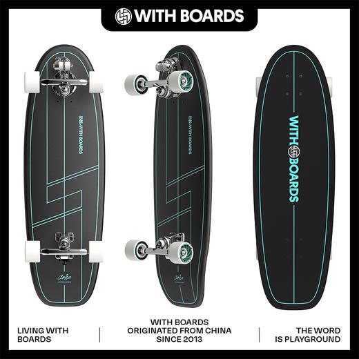 与板WITHBOARDS 2023新款陆地冲浪板 COKA 陆冲 商品图1