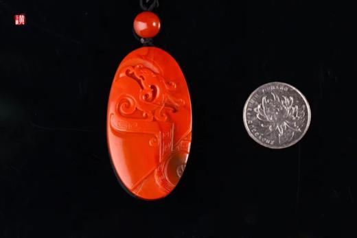 南红【龙凤配】吊坠 配精美编织挂绳 商品图6