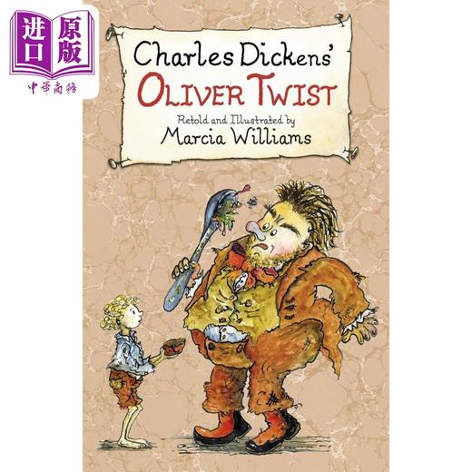 【中商原版】狄更斯少年版 雾都孤儿 Dickens Oliver Twist 英文原版 儿童经典文学 插图故事 初级章节书 进口童书 9岁以上 商品图0