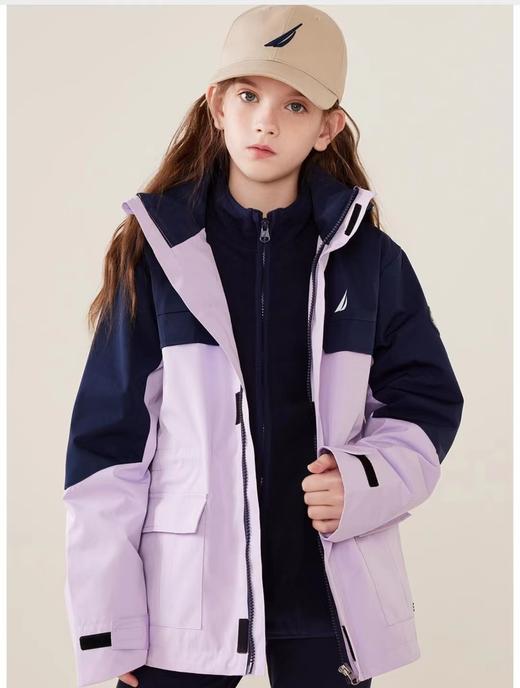 8楼诺蒂卡【儿童城市户外】NAUTICA童装 男童女童三防冲锋衣春秋冬季外套  吊牌价799元  折后价399元 商品图1