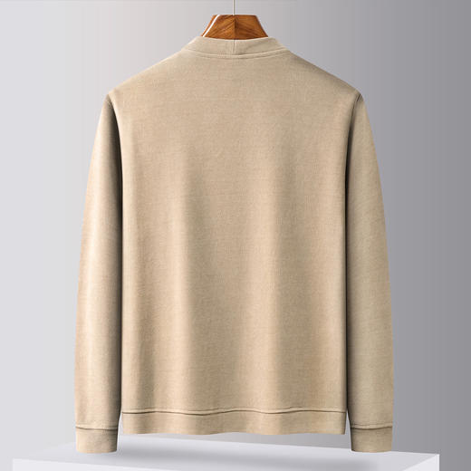 【灯芯绒】罗蒙时尚开衫外套男大V领针织衫男士外套百搭夹克男外套 商品图4