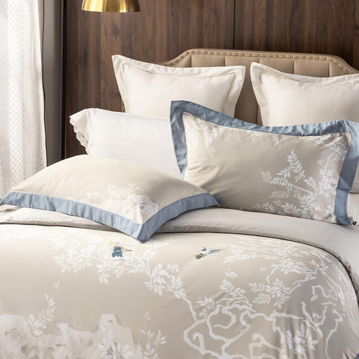 多喜爱 60S贡缎长绒棉四件套 春华秋实/太湖山骨cs 商品图11