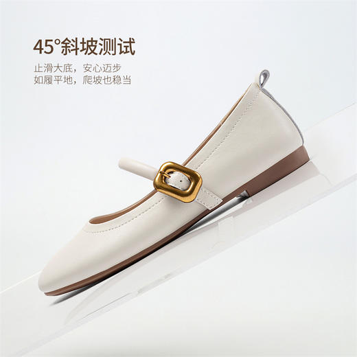 ZHR乐福鞋女2024新款时尚百搭复古休闲简约小香风玛丽珍浅口单鞋 商品图10