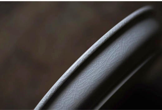 天野湖盘 草木灰釉壶承 单个 商品图6