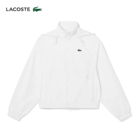 Lacoste法国鳄鱼女装新款纯色休闲百搭宽松夹克外套BF1105-98
