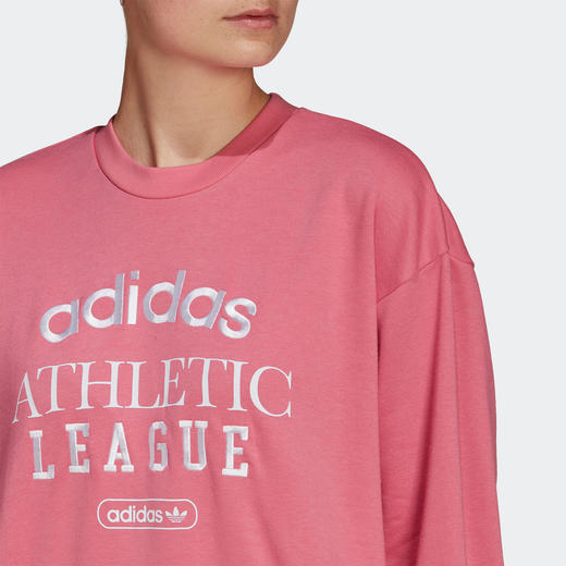 （YY）adidas/阿迪达斯  三叶草休闲女子时尚潮流圆领运动卫衣 HL0049 商品图2