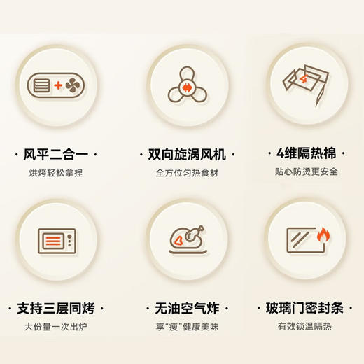 【蒸汽喷雾】卡士540风炉烤箱带蒸汽喷雾烘焙专用40升家用小型烘焙发酵蒸烤箱 商品图3